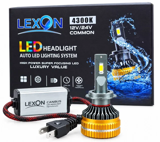 هدلایت آفتابی برند Lexon پایه H4