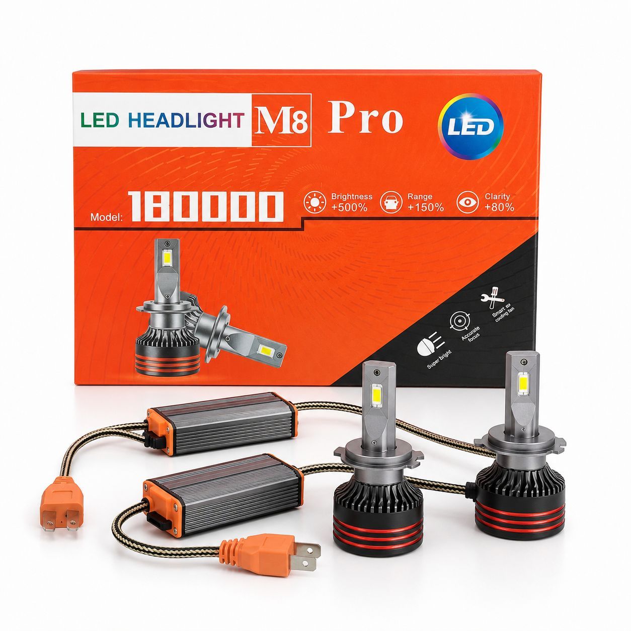 هدلایت M8 pro  protex - H4